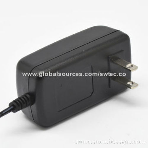 External 15W US Plug-in Switching Power Supply, 100-240V AC, 50/60Hz, ErP, CEC Level V, MEPS IV